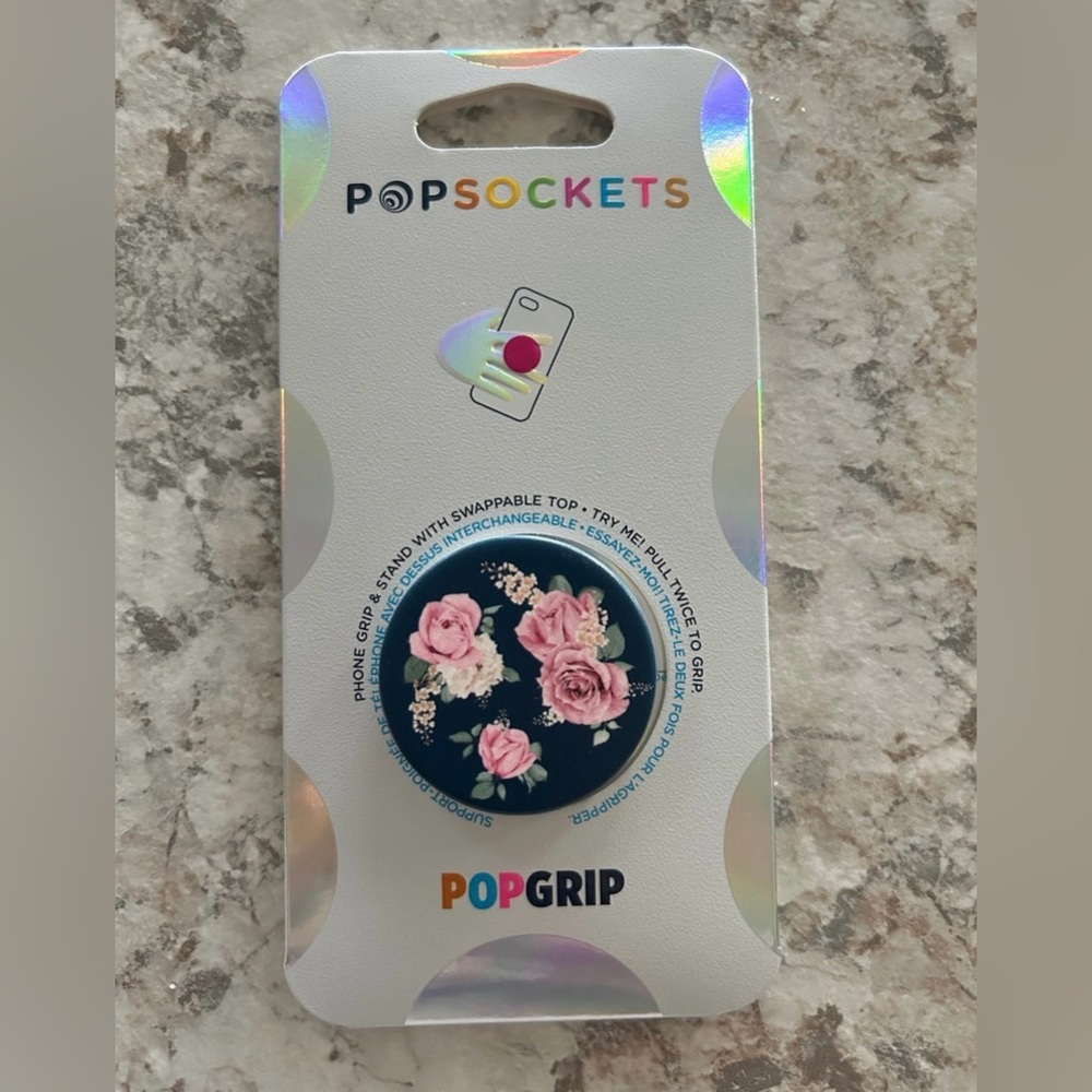 Popsocket - Vintage Perfume Flowers
